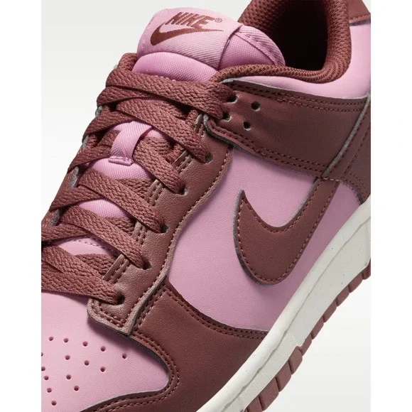 Nike Dunk Low Next Nature Women's Sneakers 10.5 elemental Pink Dark Pony NWT - Picture 4 of 13